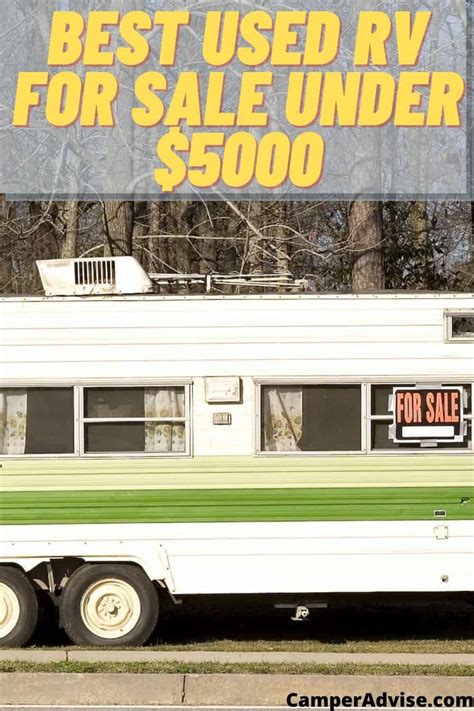 <strong>Sell</strong> Your <strong>Rv</strong> For Cash Fast. . Used rv for sale under 5000